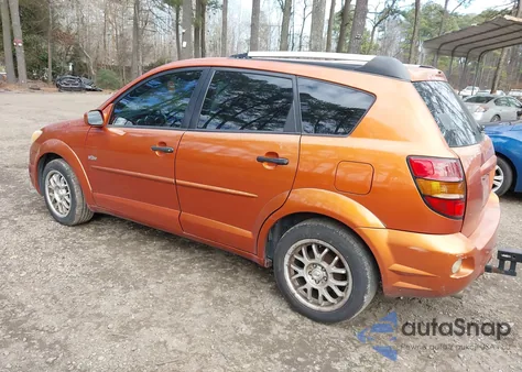 2005 Pontiac Vibe z USA, uszkodzony, nr VIN 5Y2SL63885Z443326